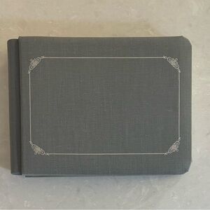 Creative Memories 5X7 Gray Album with premade baby boy pages